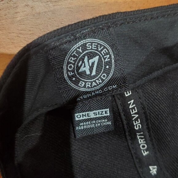 CALIFORNIA REPUBLIC- Limited Ed. 47 Brand Snapback Black/Multi-Coloured/Neon Cap - Picture 3 of 8